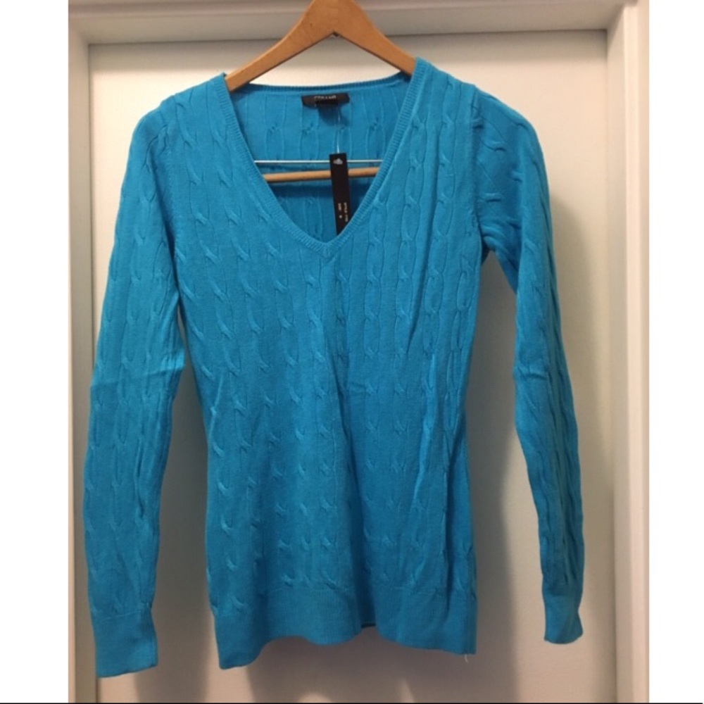 Blue Strand Sweater